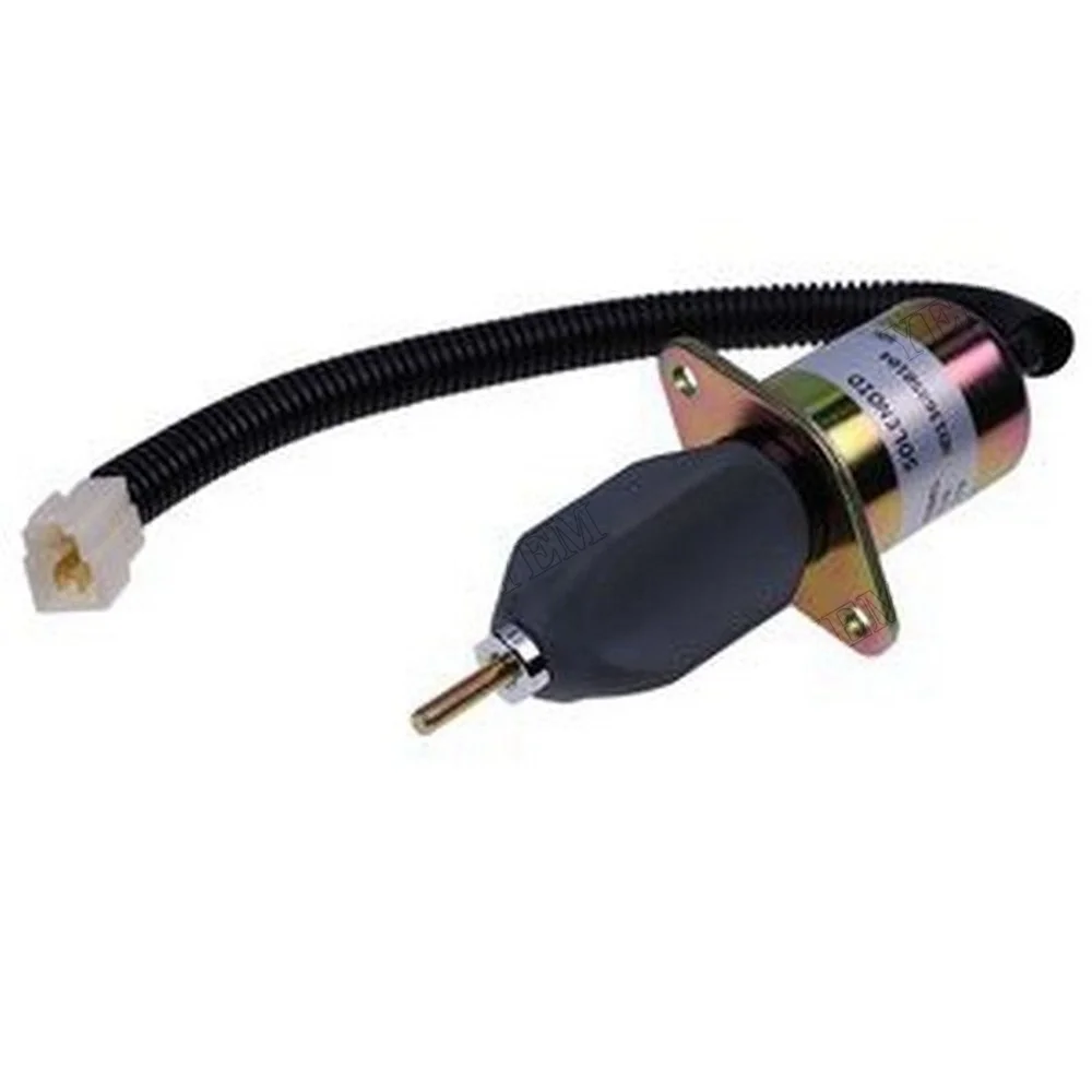 Fuel Shut Off Solenoid 119807-77800 for Yanmar Engine 4TNE94 4TNE98 3