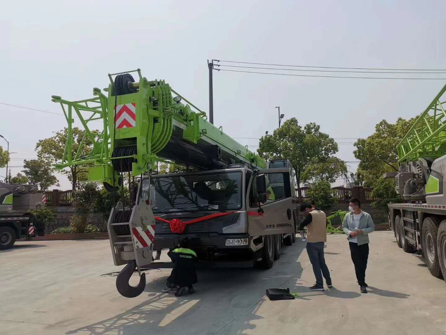 Zoomlion Ztc500a Telescopic Boom Truck Crane 50ton In Guatemala - Buy ...