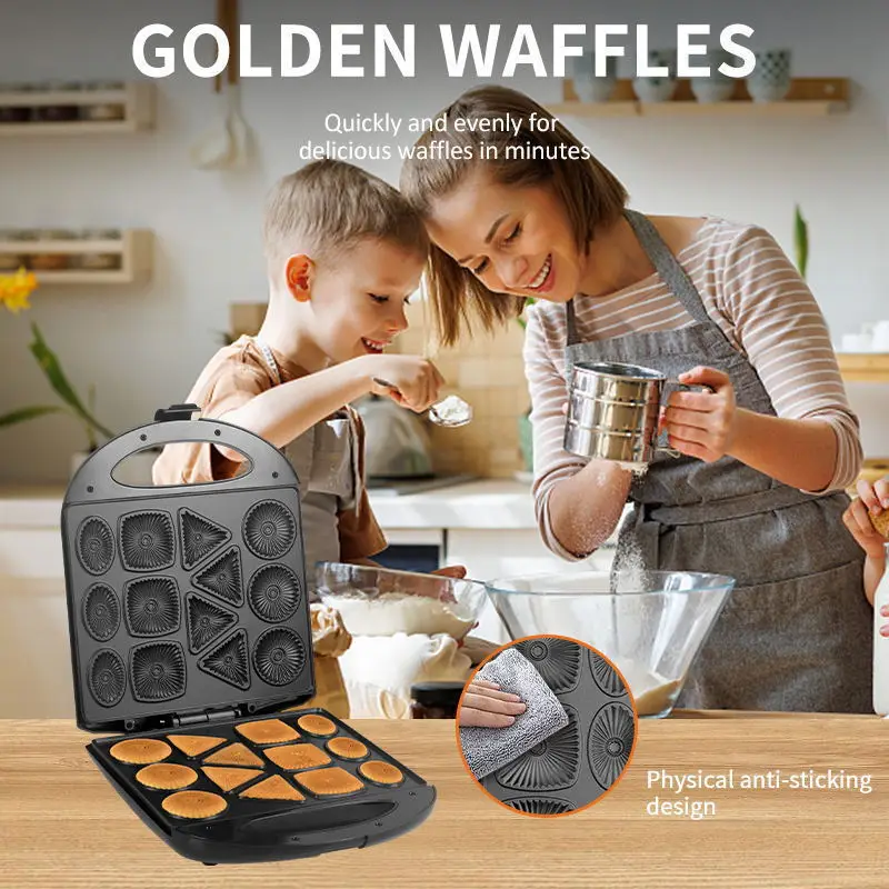 Gaufrier À Bulles Gaufrier Antiadhésif Oeuf Bubble Pan Gâteau Four