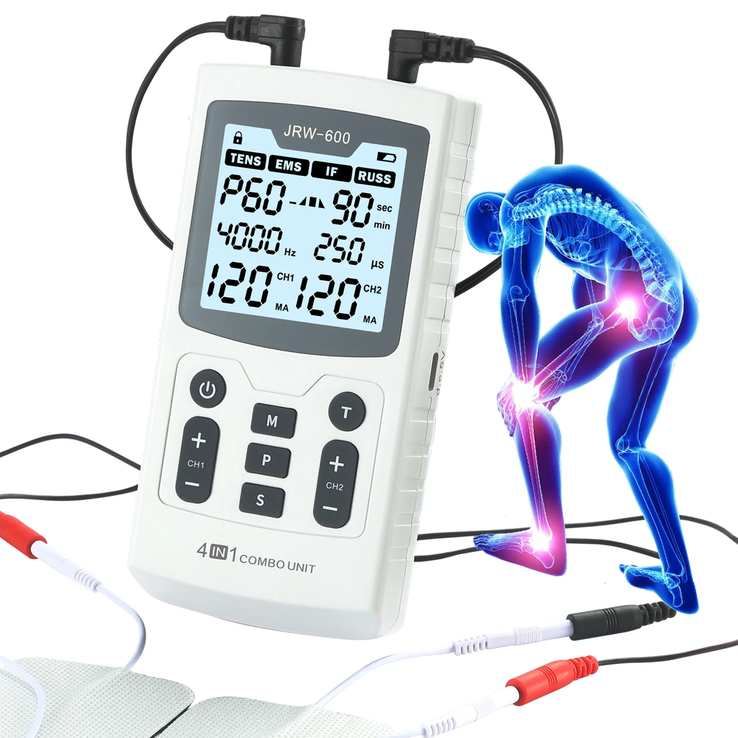 TENS/EMS Muscle Stimulator (24 Programs)
