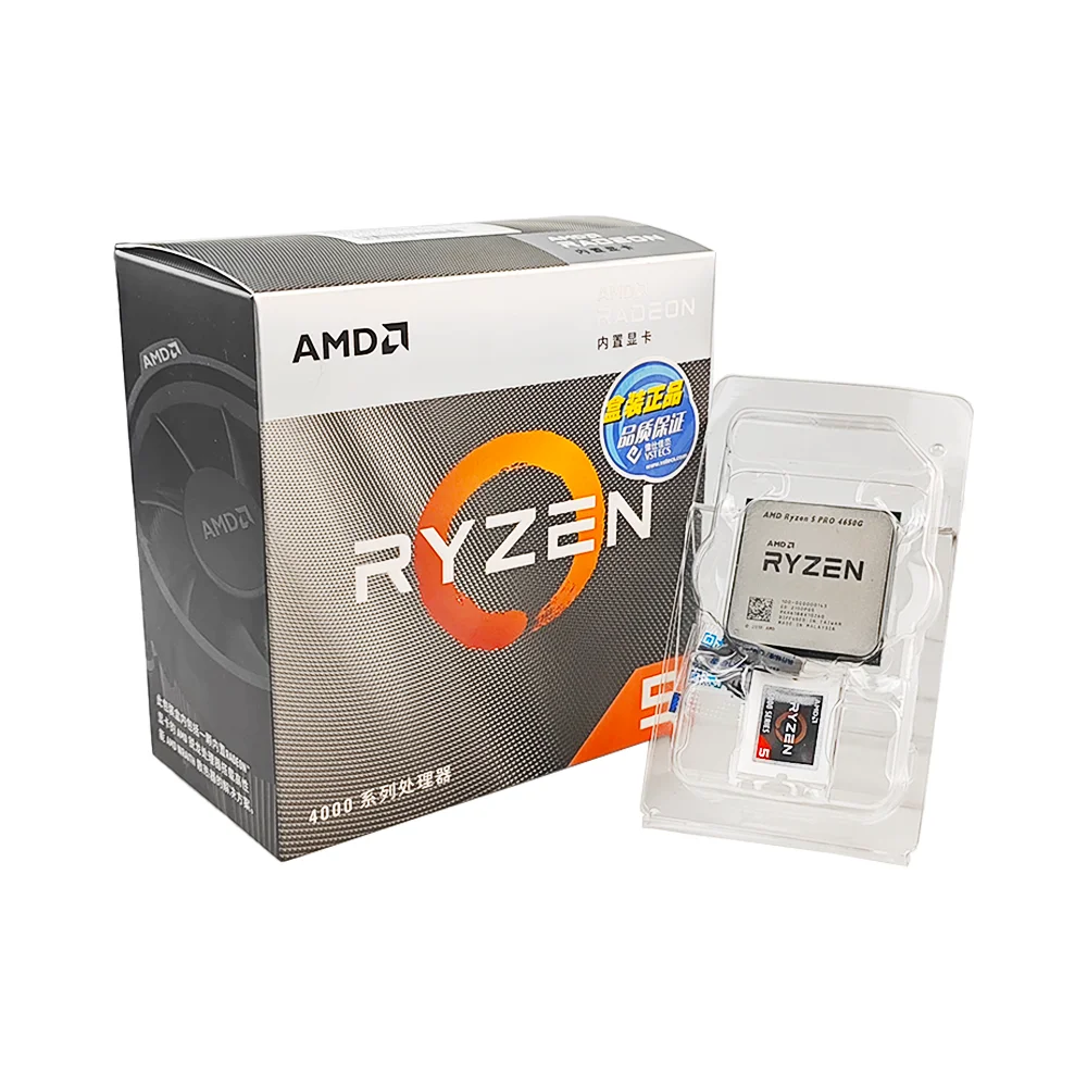 AMD Ryzen 5 5600G - Six Core, 3.9 Ghz CPU with Radeon Graphics
