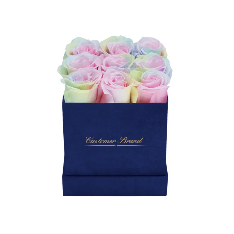 Flores Naturales Románticas,Rosas Preservadas Estabilizadas,Conjunto De  Flores Eternas,Regalos,Venta Al Por Mayor - Buy Eterna Rosa Caja,De Larga  Duración Rosa Roja De Conservas De Rosas En Caja De Regalo Para El Día De