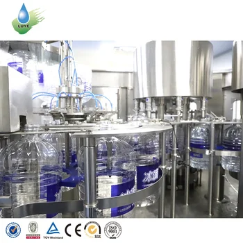 Full Automatic Mineral Water PET Bottle Washing Filling Capping Machine Production Line for 3L10L 5L 10 Liter Bottles