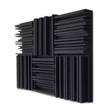 Studio Acoustic Foam Periodic Groove Structure Sound Absorbing Foam For Home Office Dancing Rehearsal Room