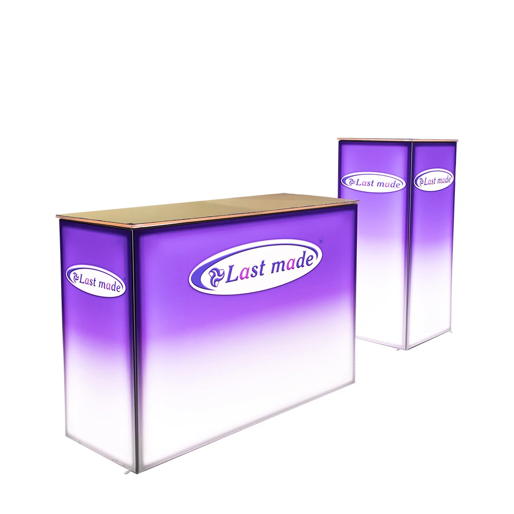 Table Folding Display Modular Aluminum External Tradeshow Exhibition ...