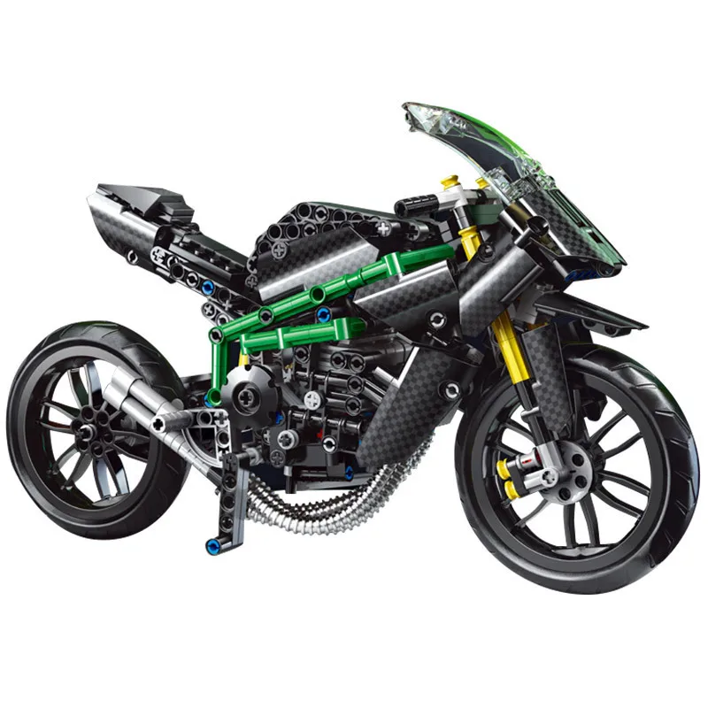 Mould King 23002 als Car Model Toys the H2R Super Racing