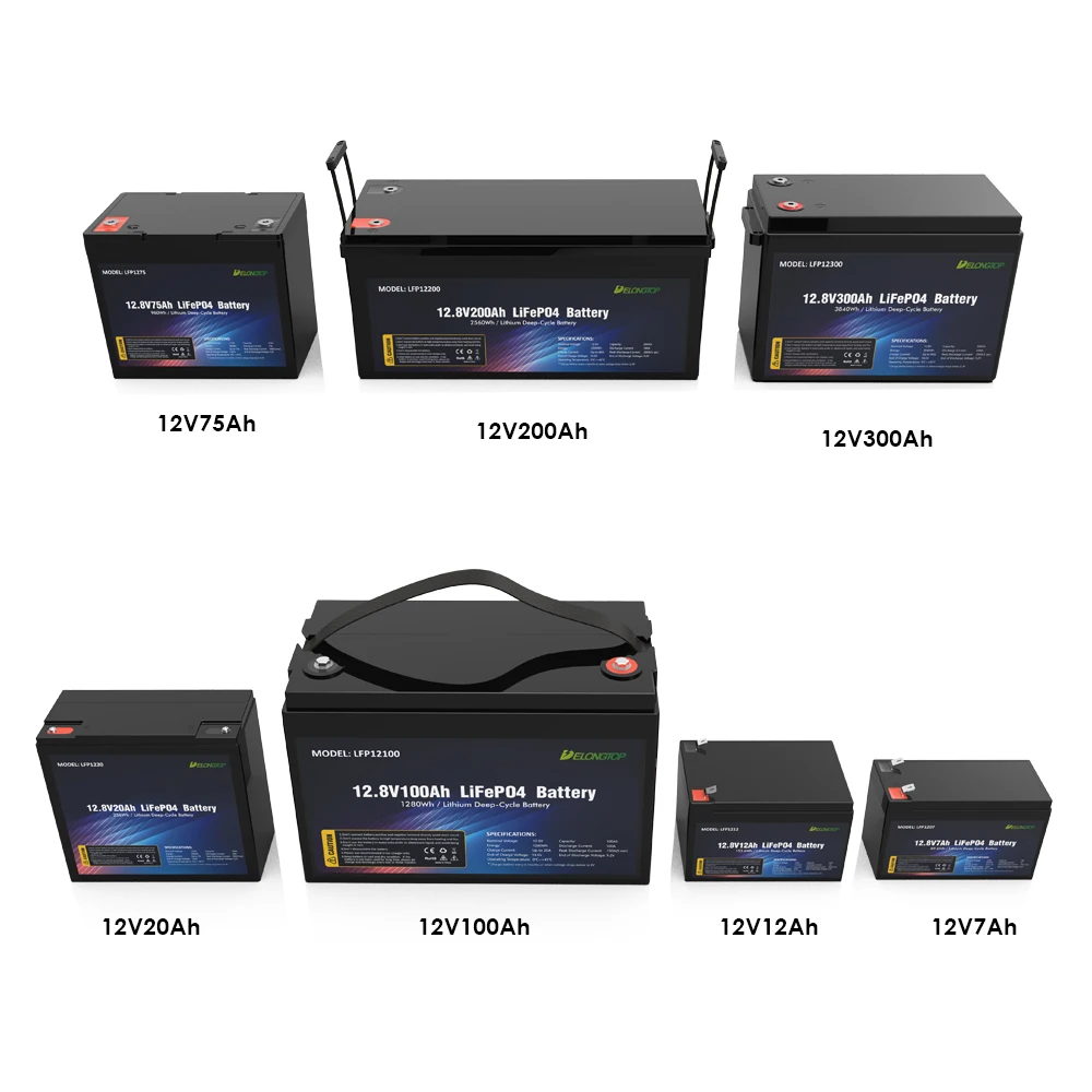 LiFePo4 12V 150AH Lithium Ion LifePO4 Battery Pack 12V 24V 36V 48V Akkus Battery Pack for Solar Storage
