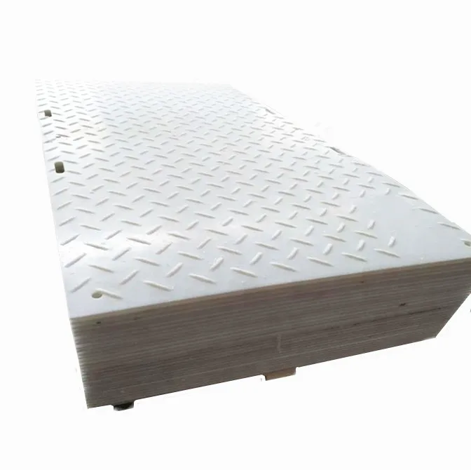 Environmentally Friendly Temporary Road Protection Mats Paving Slabs 100% HDPE PE Protective Pad White Black Colorful 15mm HUAAO