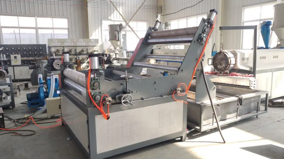 Pp Raffia Extruder Machine for Pp Woven Bag Mesh Bag Circular Loom Yarn Making Machine