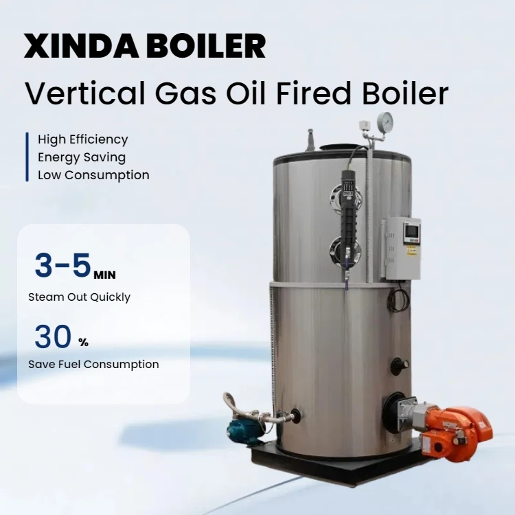 Vertical 150000 Kcal Hotel Central Heating System Boiler