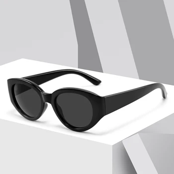 high quality  fashion Small Framed Plastic Sunglasses UV400 polarized custom logo sunglasses for men women
