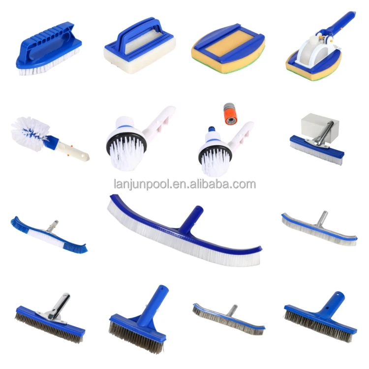 Mugen Styles Swimming Pool Brush And Pole Plastic Pool Series Outdoor