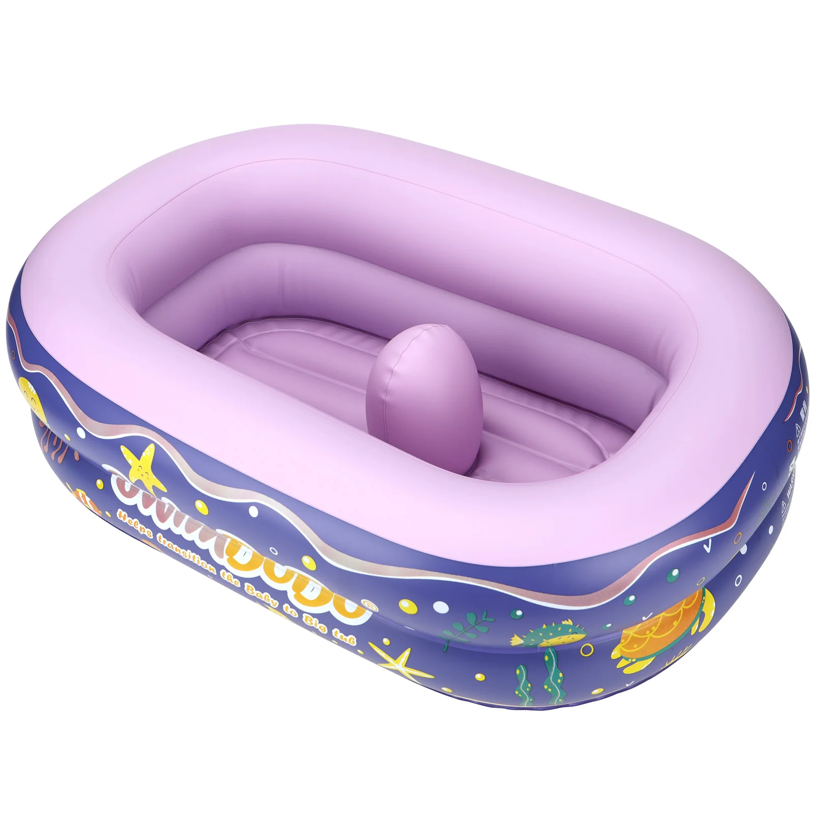 Inflatable Baby Swimming Pool Eco-Friendly PVC Portable Children Bath Tub 