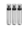 Semi-transparent black bottle + black spray pump
