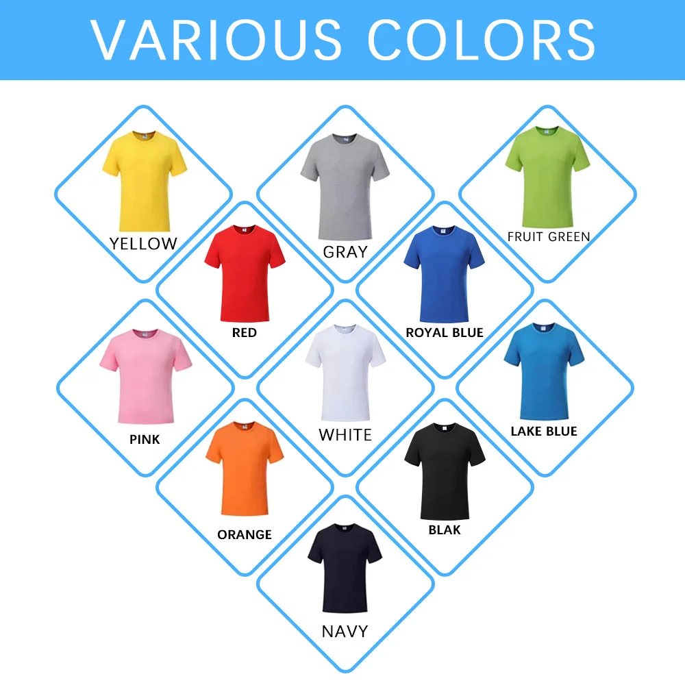 Quick Dry T Shirt Polyester Men Plain Custom Blank T Shirt Printing ...