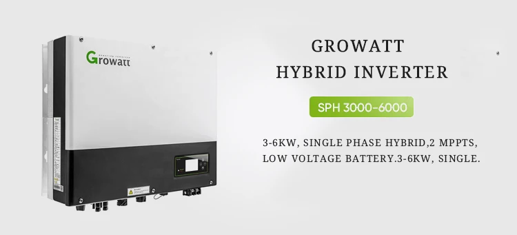 Fast Delivery Growatt Sph 3000 6000 Tl Bl-up 3kw 6kw On Off Grid ...