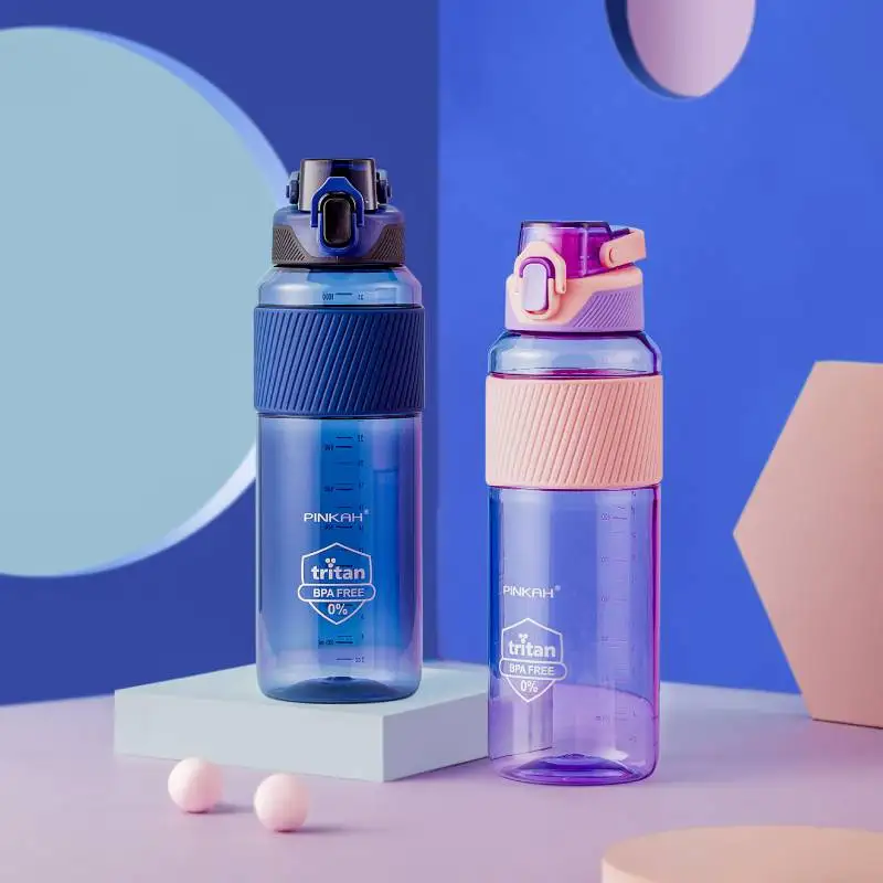 PINKAH 37oz/1100ml Tritan Sport Water Bottle - Durable & Eco-friendly