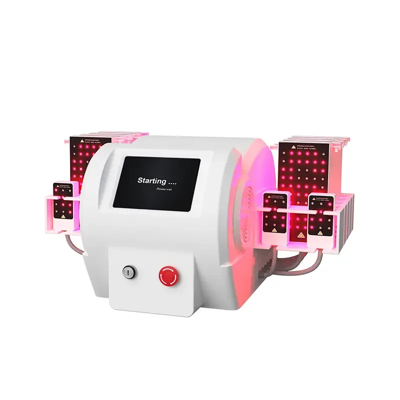 Full body Slimming 6d Laser red light therapy body sculpting Machine 5d 6d Laser Pads wrap 650nm 940nm