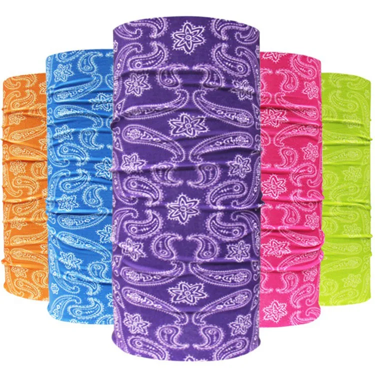Лидер продаж велосипедный Бесшовный шарф из микрофибры с индивидуальным дизайном бандана шейный шарф-труба повязка на голову для