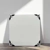 Bianco puro con motivo nero 200x200