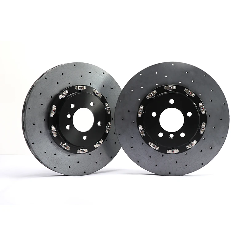 performance brake kits racing car brake disc carbon ceramic disc supplier for mercedes benz AMG