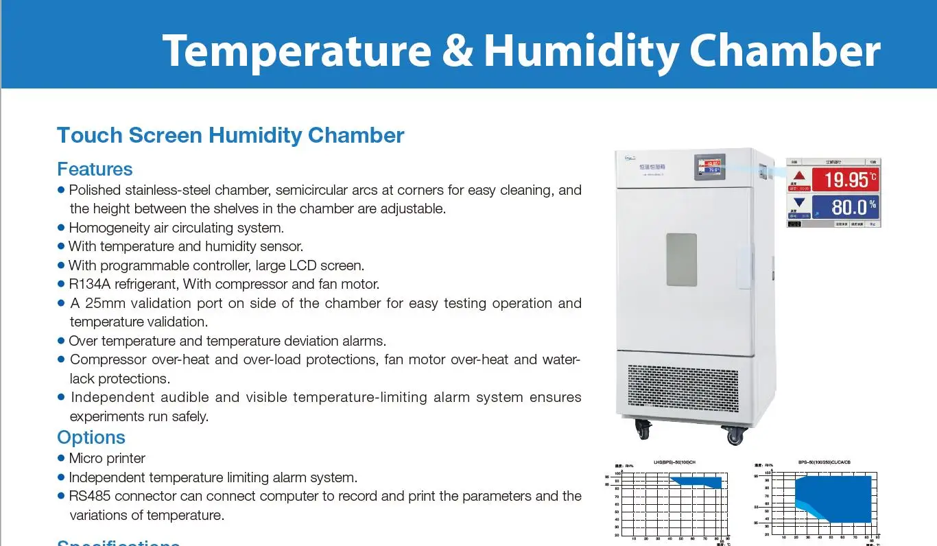 Temperature Humidifer Programmable Constant Temperature Humidity Chamber