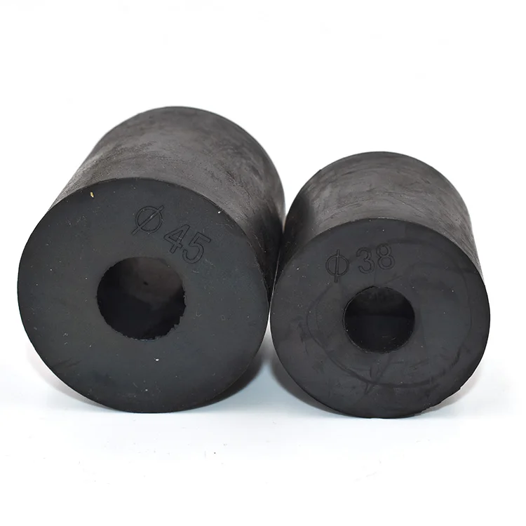 Custom Factory Zylindrische Gummi geformte Buchse Kupplung Dämpfung hülse  für Vibration und Schlag dämpfung