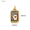 Amuleto de Corazón de Mano (El Corazón Hamsa) Negro