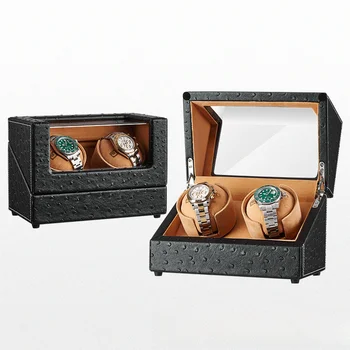 Luxury Wholesale Men's and Women's Automatic Watch with 2 Mabuchi Motors Watch Winder Box