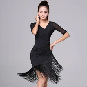 Wholesale Professional Latin Dance Performance for Girls Stage Wear Competition Women Performance Wear Dance Costume