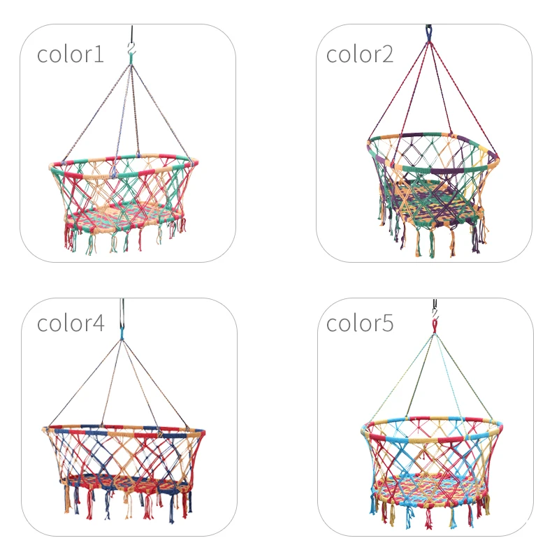 Высококачественный детский спальный мешок, качели для детской кроватки, макраме, подвесное кресло из дерева, хлопчатобумажного полотна, экологичный