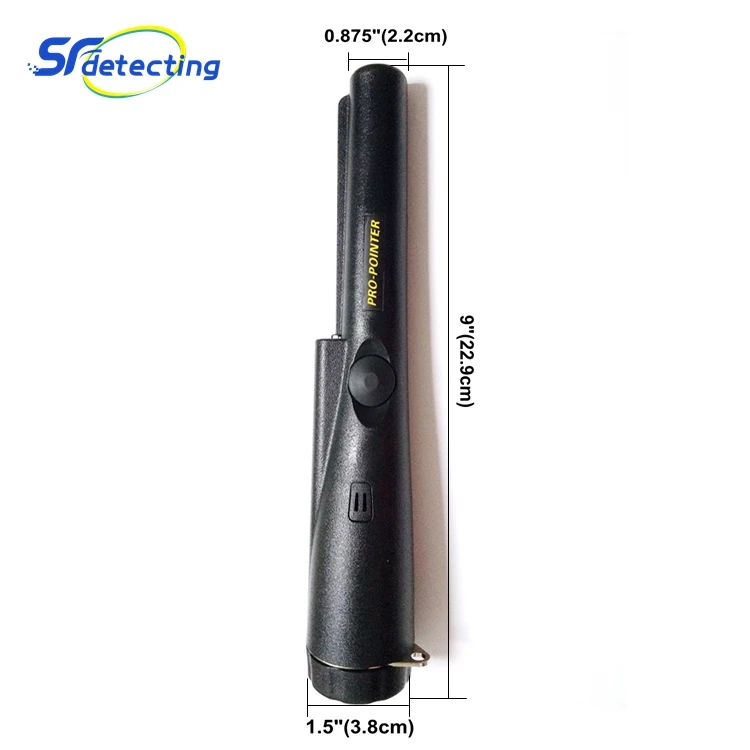 Proportional Audio Vibration Pulse for Target Indication Pinpointer Metal Positioning Rod with 360 Side Scan Detection