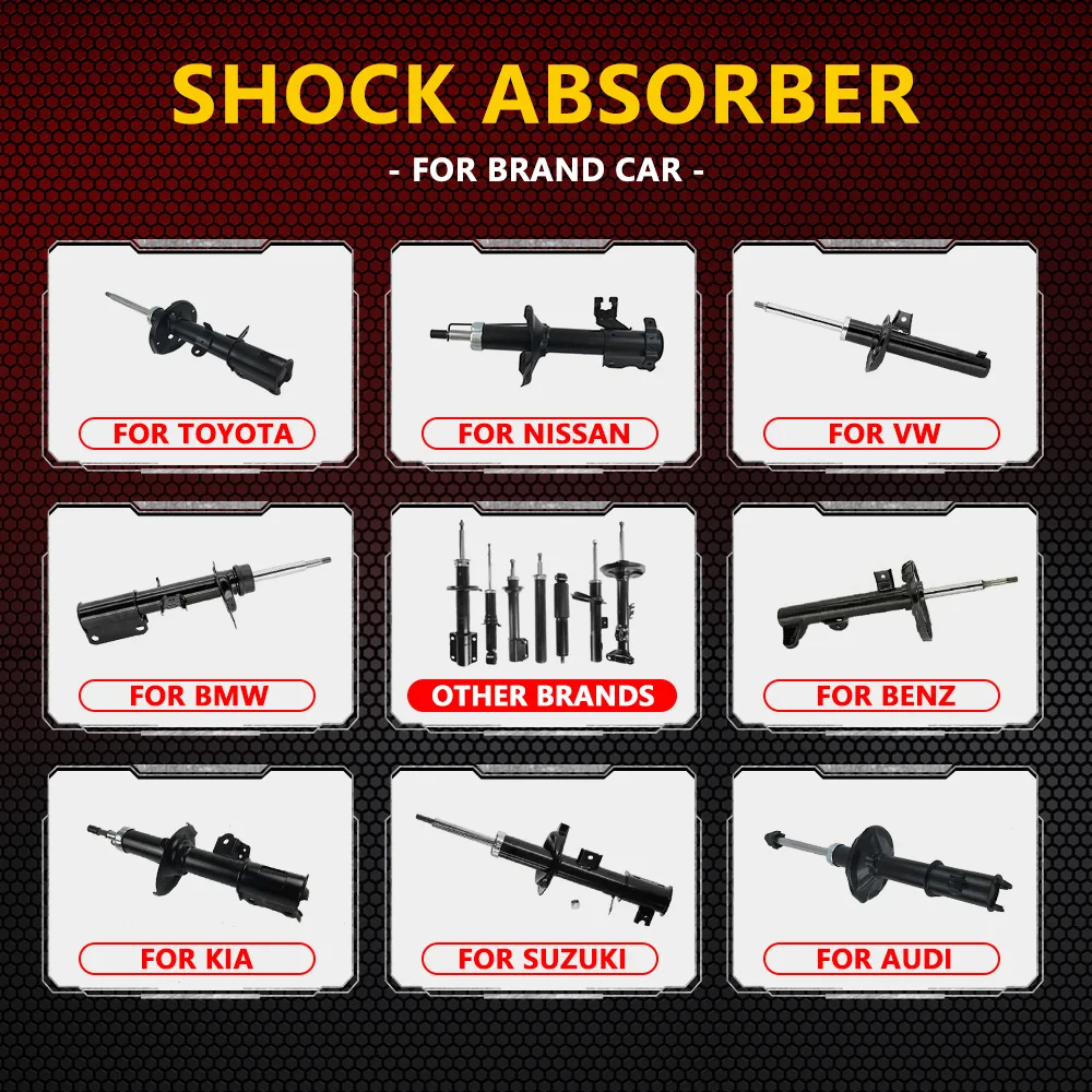 Front Gas Pressure Car for KYB Toyota Suspension Air/hydraulic Car Shock Absorbers 333312 for SUZUKI BALENO Hatchback EG for Sal