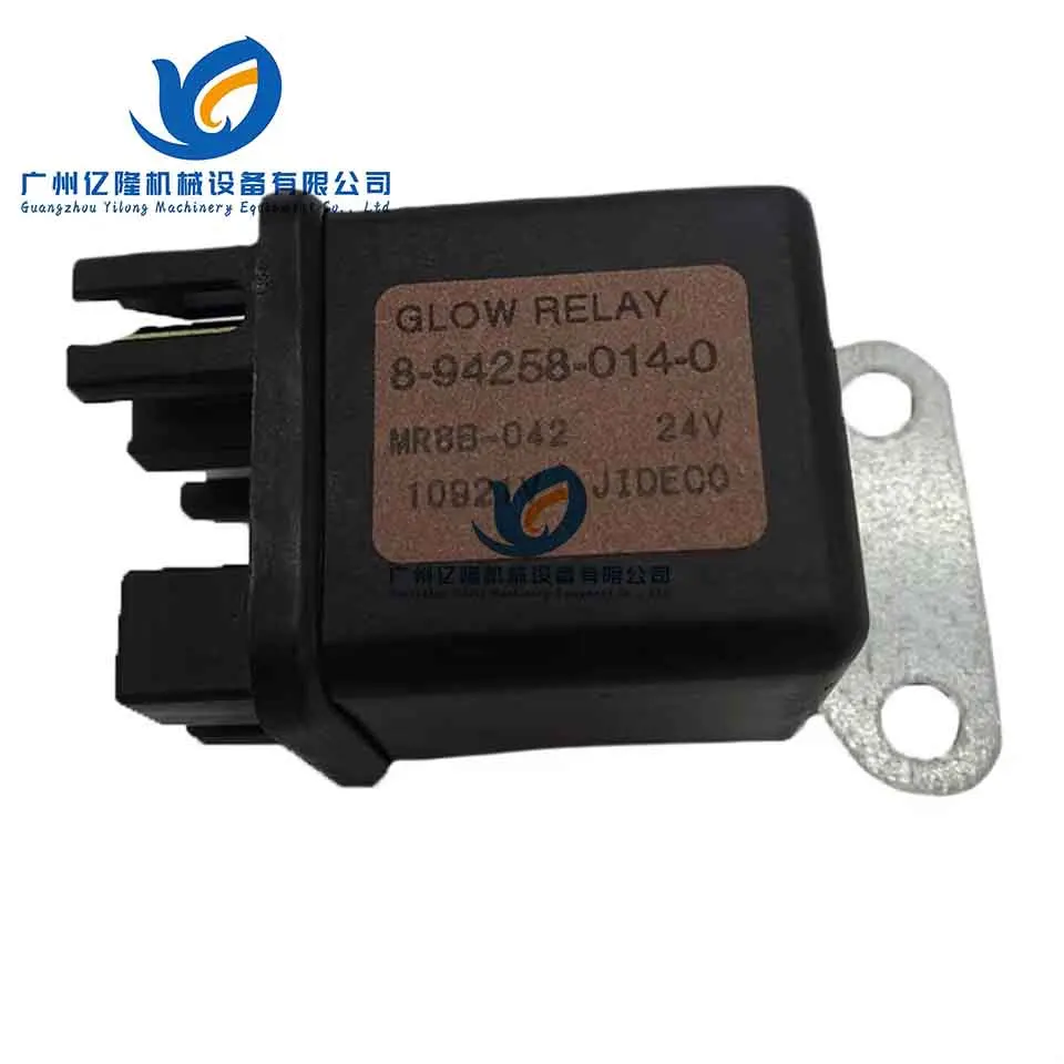 8-94258-014-0 Hydraulic Excavator Parts Start Motor Relay 8-94258-014-0 MR8B-042 24V
