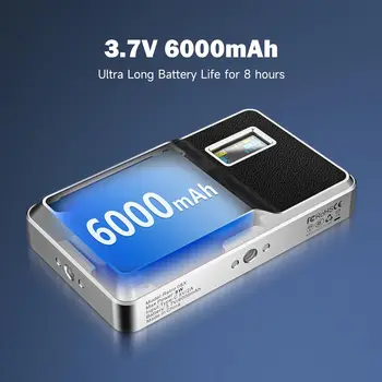 VILTROX 08X 6000mAh RGB Video Light App Control on Camera Video Light All Metal RGB Portable LED Photography Lighting detail image
