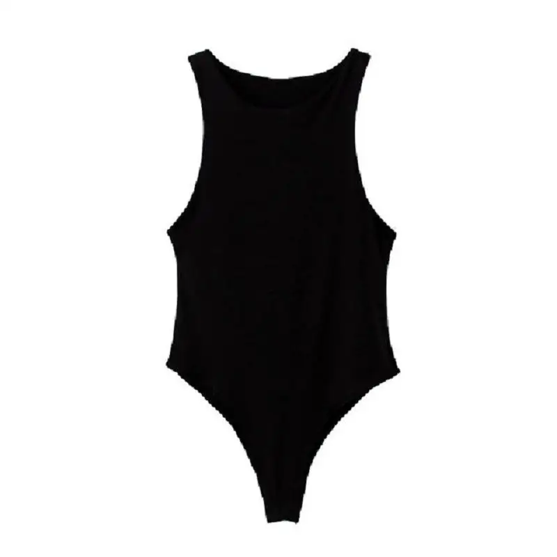 Summer Sleeveless Tank Top Bodysuit 2023 Hot Sell Women Bodysuit ...