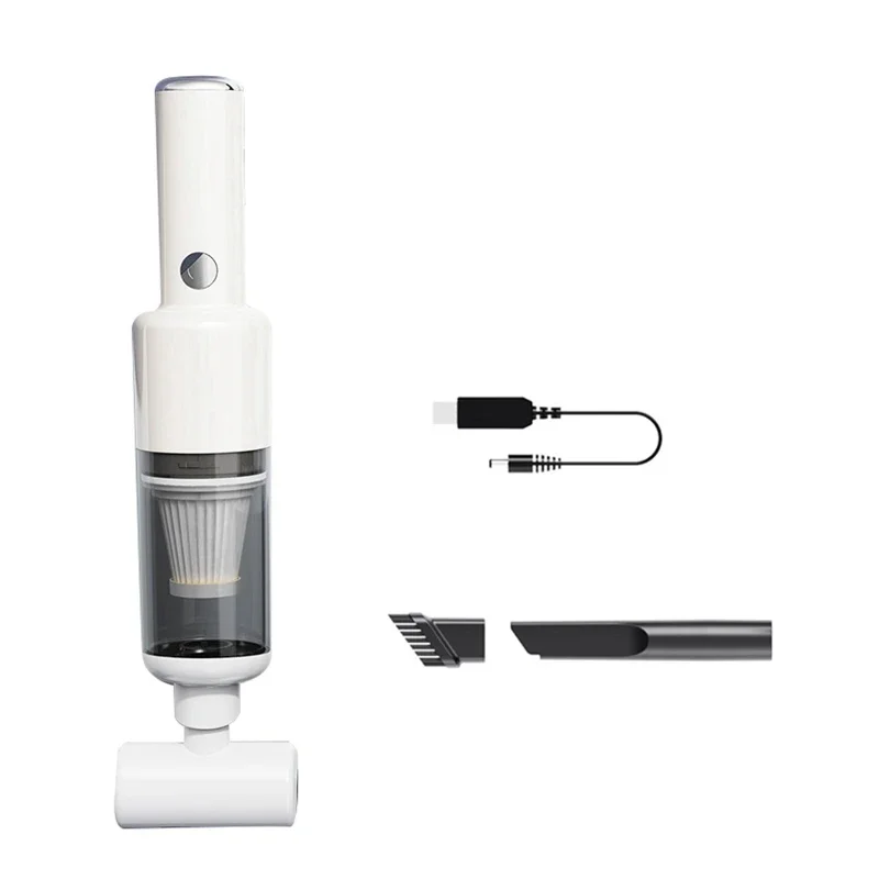 10000 Па ручной мощный белый DC12V120W вакуумный беспроводной перезаряжаемый портативный автомобильный пылесос LT-121