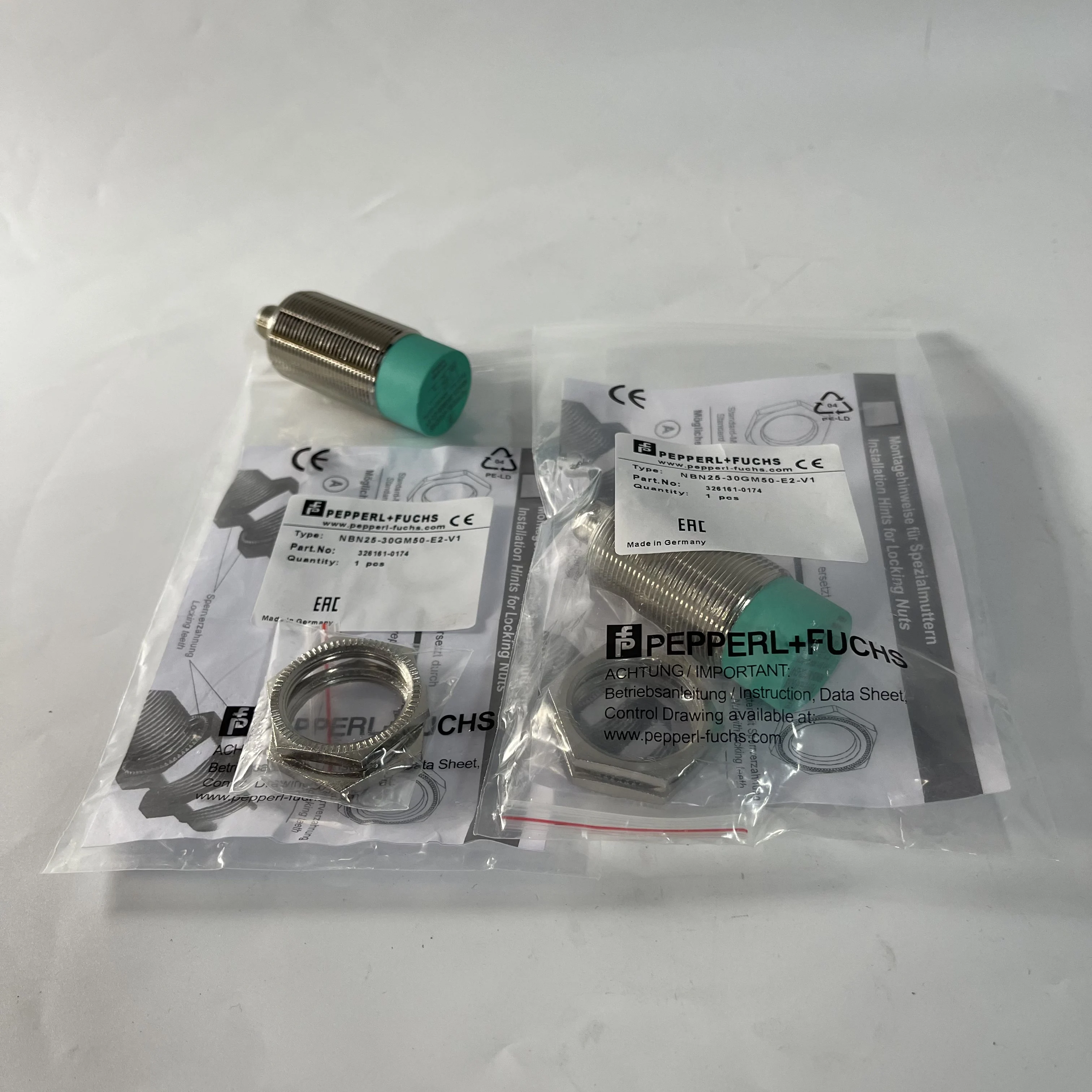 Pepperl+Fuchs Inductive Proximity Sensor NBN25-30GM50-E2-V1
