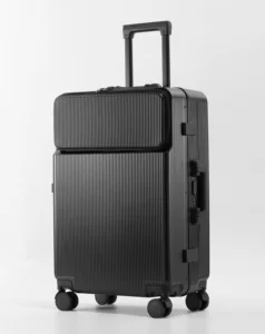 Customizable Aluminum Frame PC Design Large Luggage Set Luxury  Unisex Travel Trolley  SuitCases