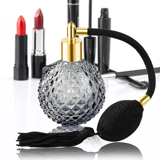 Vintage Style Spray Atomizer with Bulb and Tassel for Glass Perfume Bottle