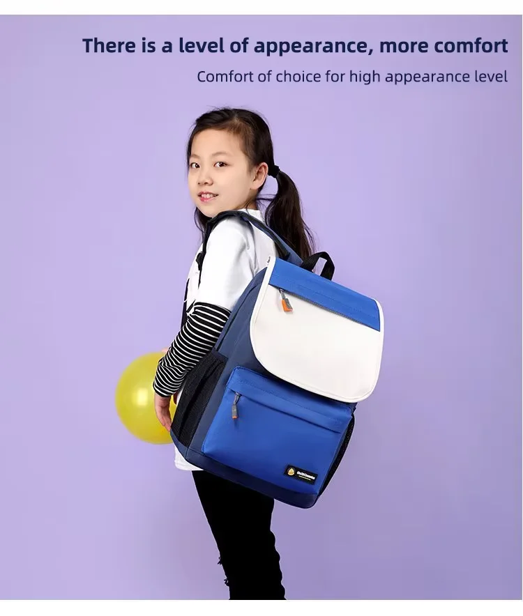 Customized backpack with logo training course gift backpack for primary and secondary school students double-shoulder bag