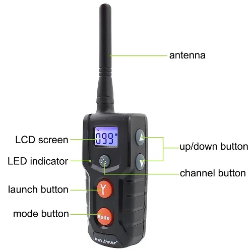 Petrainer PET916 Водонепроницаемый Собака шок обучение воротник Экстра удаленного