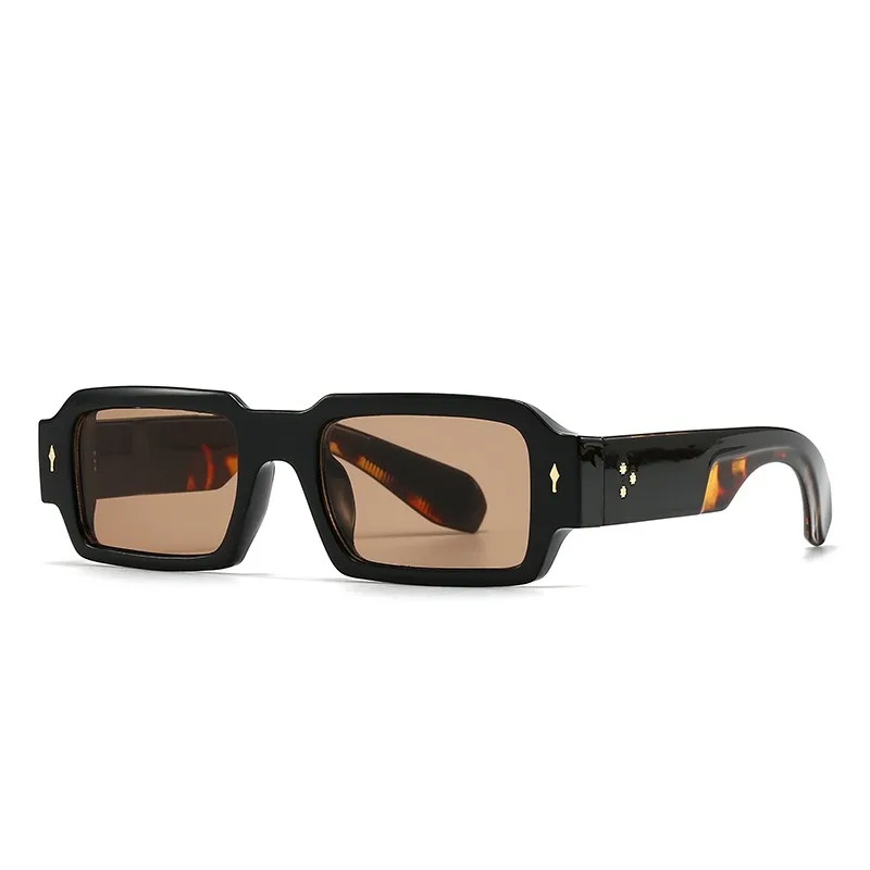Wholesale Unisex Designer Rice Nail Glasses Small square Rectangle Sunglasses Custom 2025 Sunglasses Uv400 High Quality Men