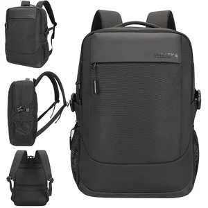 OMASKA Wholesale USB Bags 17 Inch Waterproof Oxford Rucksack Women USB Smart Laptop Backpack Bag