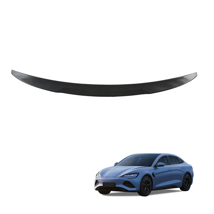 YDG Spoiler Traseiro em Fibra de Carbono ABS de Alta Qualidade Spoiler de Porta-malas Popular para Acessório do Carro BYD Seal