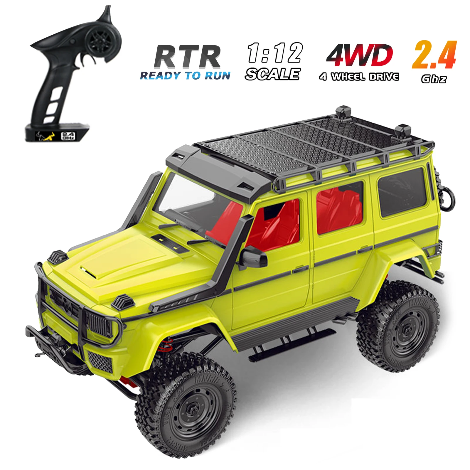 正規品販売！ 2.4G - Crawler RC MN86S 1/12 Boys for Truck Road off 4WD ホビーラジコン