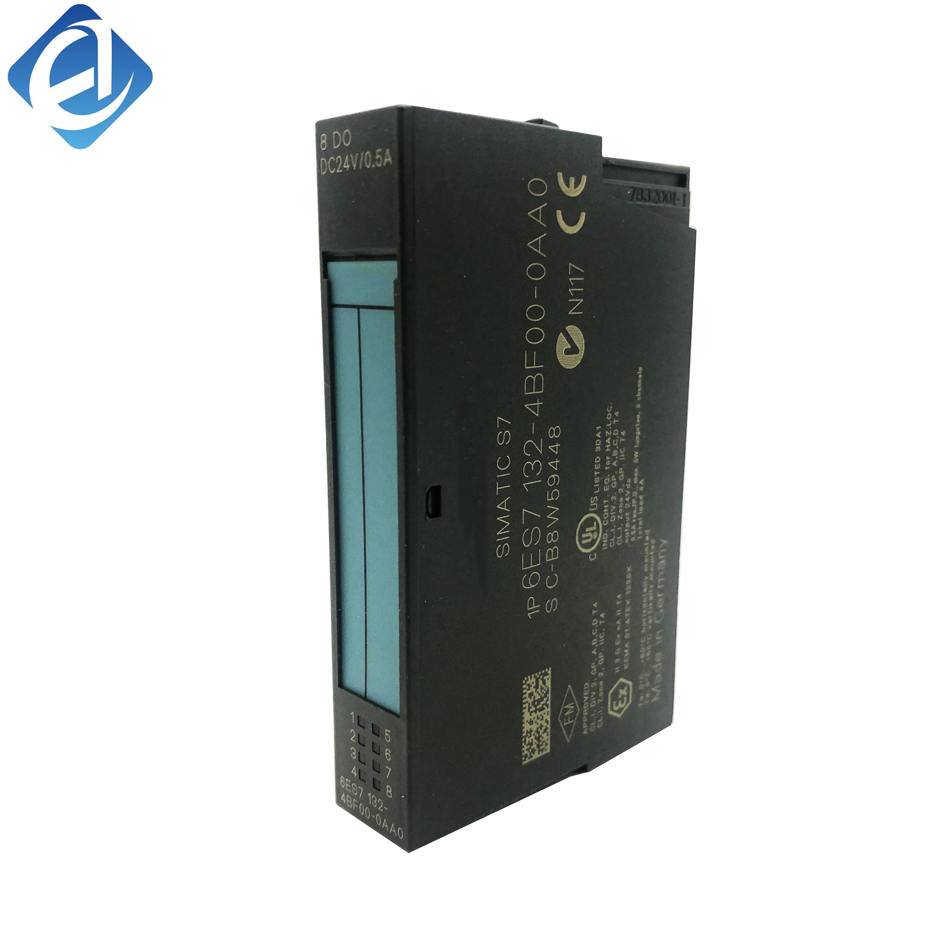 New Original 6ES7 132-4BF00-0AA0 6ES7132-4BF00-0AA0 digital output module for Siemens SIMATIC ET200S distributed I/O system. Features 4-channel electronic output, electrical isolation, fast switching and safety-oriented design.