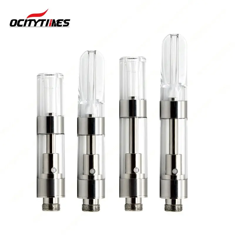 CBD Metal atomizer 510 plastic cartridge vapes carts childproof vapor pens for oils