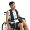 Black, extra-wide 10cm wheelchair chest brace