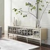 Glass door foot with rod-180cm